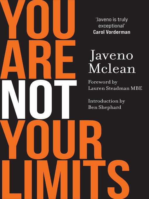 Title details for You Are Not Your Limits by Javeno Mclean - Available